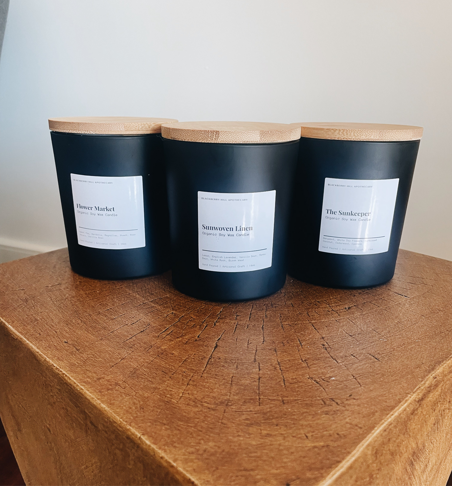 Flower Market Pure & Natural Soy-Wax Candle