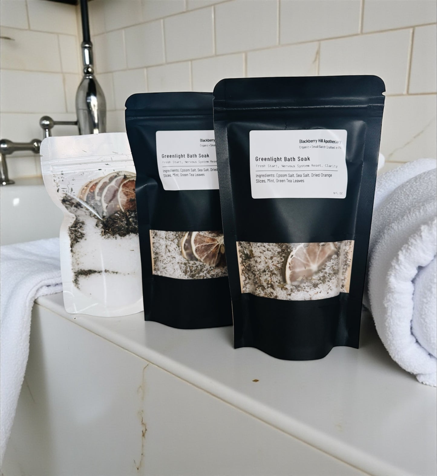 NEW: Mineral-rich Botanical Bath Soaks