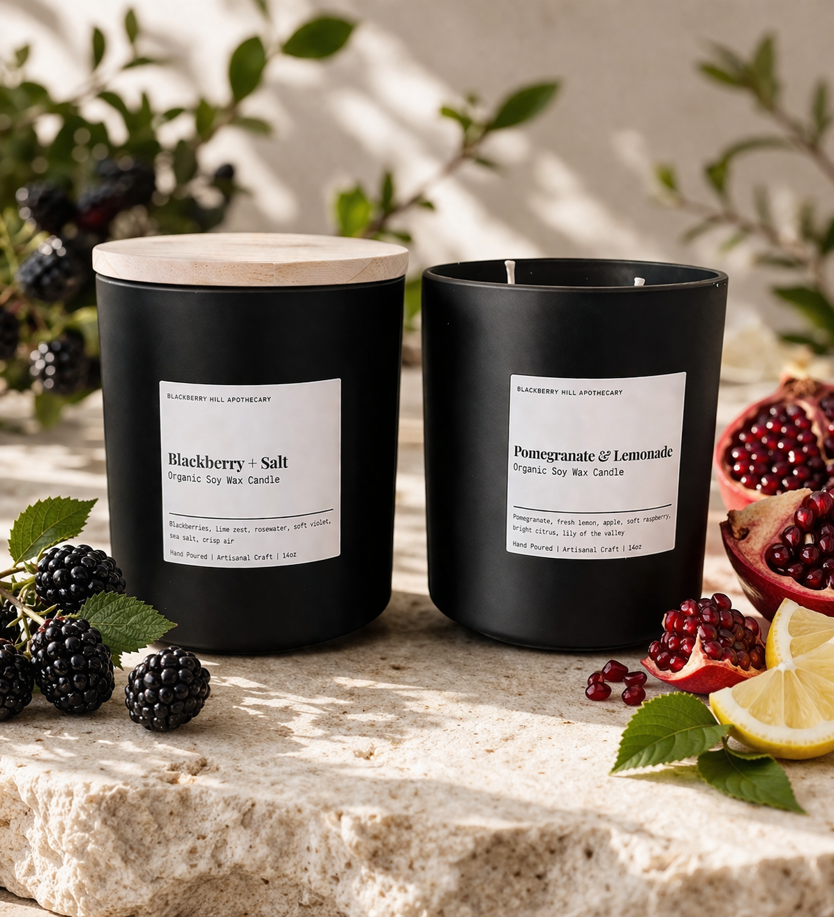 NEW: Spring & Summer Candle Collection: 100% Soy and Cotton Eco