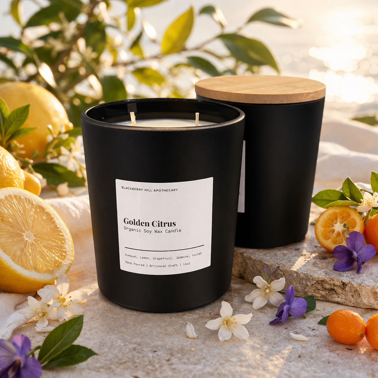 NEW: Spring & Summer Candle Collection: 100% Soy and Cotton Eco