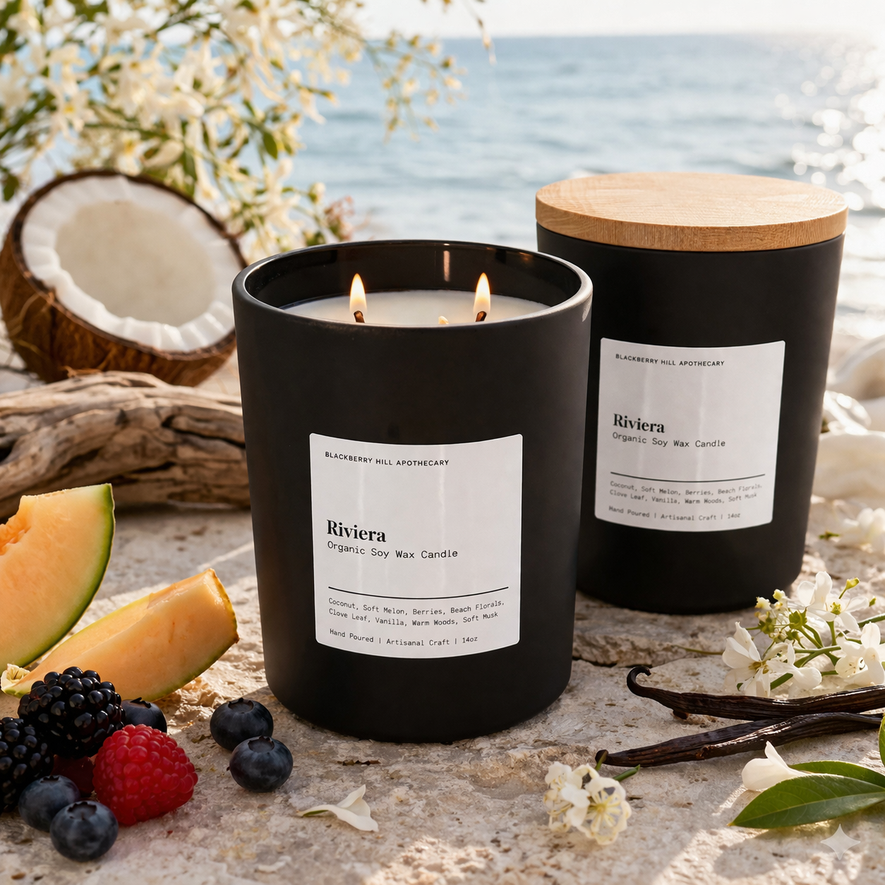 NEW: Spring & Summer Candle Collection: 100% Soy and Cotton Eco