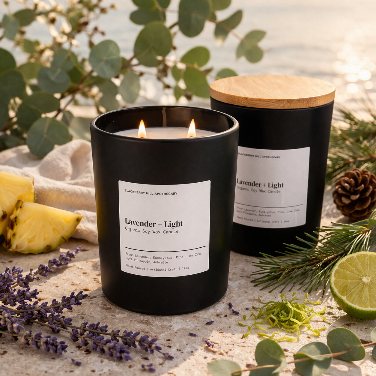 NEW: Spring & Summer Candle Collection: 100% Soy and Cotton Eco